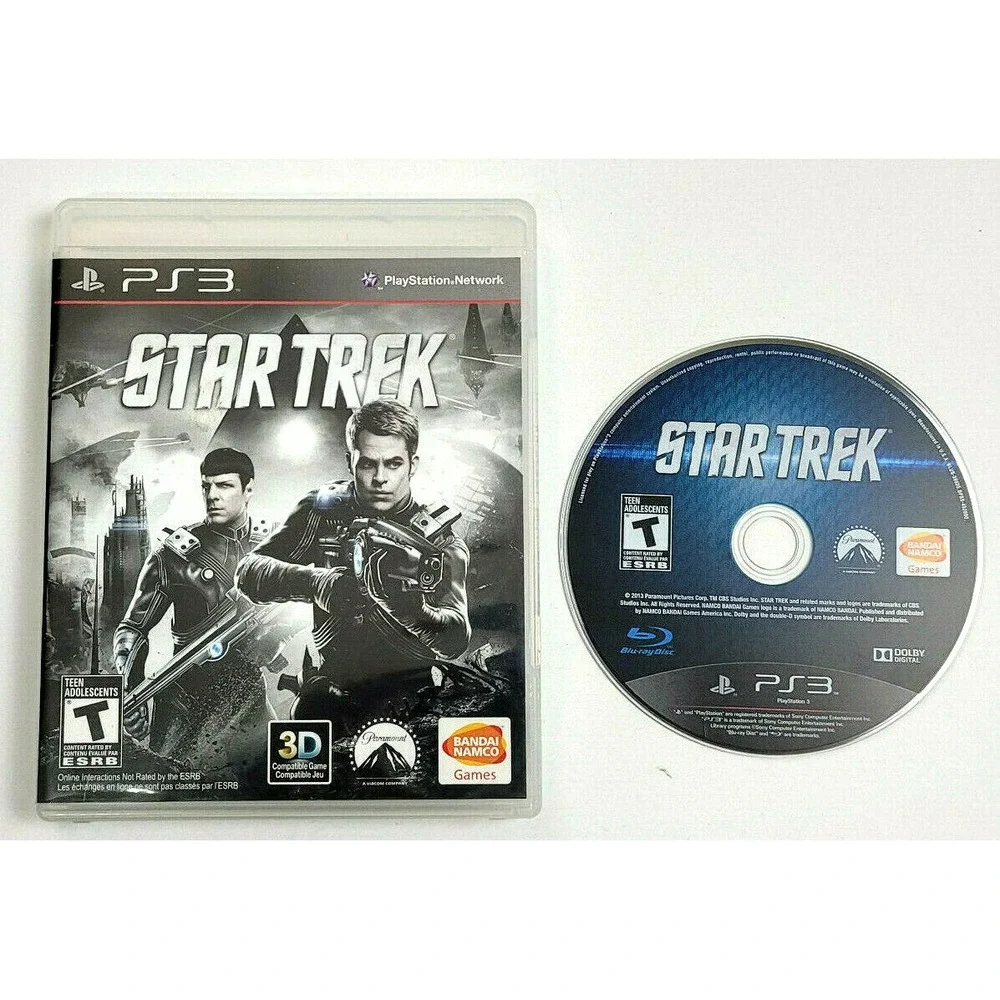 STAR TREK - PLAYSTATION 3 -‎ GAME & CASE